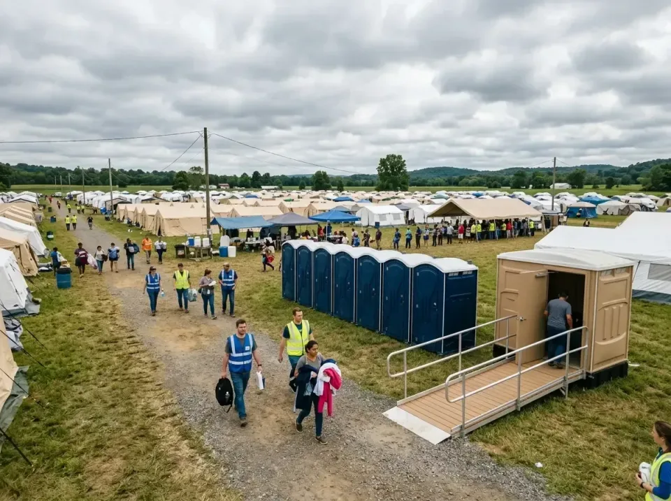 disaster-relief-camp-restrooms-010 — frequently asked questions, Dumpster & Portable Bathrooms Rental in Independence, KS